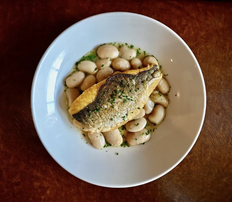 Pan Seared Branzino