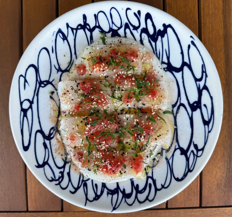 Halibut Crudo