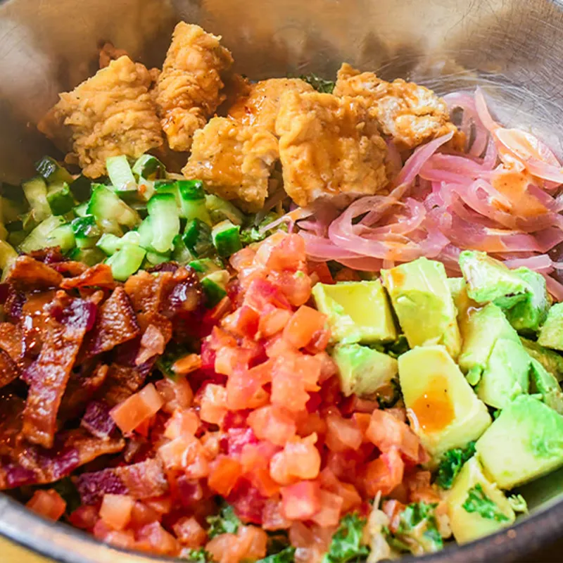 Crispy Chicken BLT Bowl